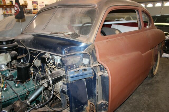 1950 Mercury Club Coupe Stock Unmolested Project - Restoration Well Underway 1950 Mercury Club Coupe