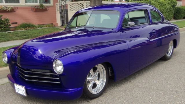1950 Mercury Coupe Aluminum Donovan 477 ci Viper 6 Speed 700 HP California Car 1950 Mercury Coupe