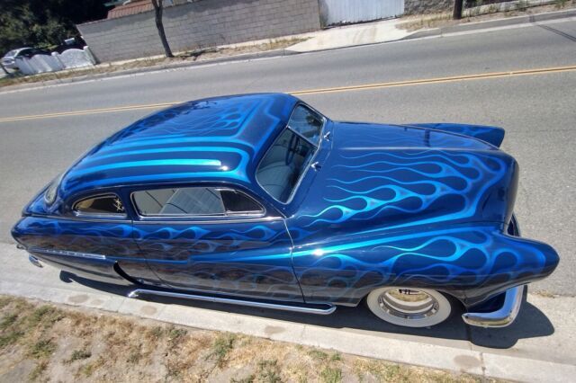 1950 Mercury Custom Coupe Blue RWD Automatic 1950 Mercury Custom