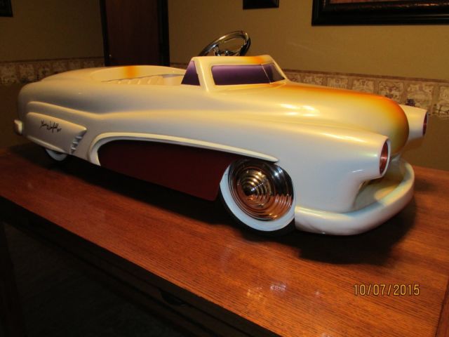1950 Mercury custom Gene Winfield one of one custom made pedal style car signed 1950 Ford mercury gene winfield custom