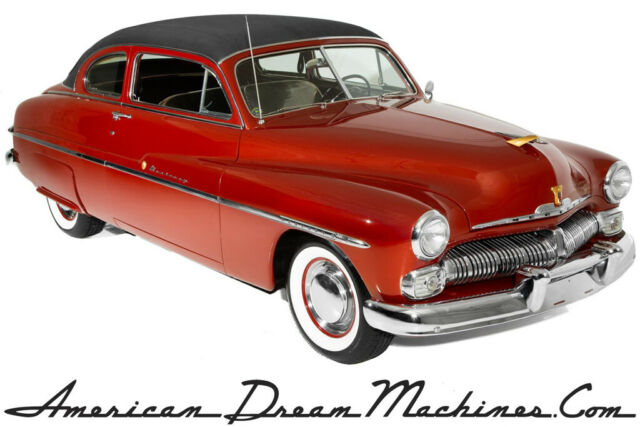 1950 Mercury Monterey Cortaro Red Tri-color interior, Time bubble car 1950 Mercury Monterey Cortaro Red Tri-color interior, Time bubble car