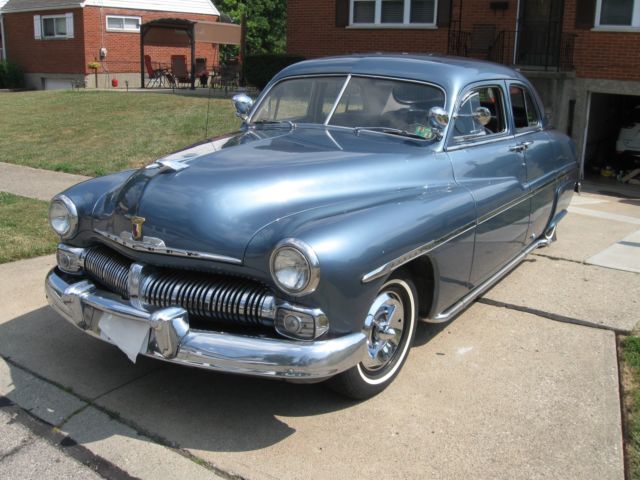 1950 Mercury Resto Rod, Mild Custom 4-Door Sedan, Flat Head V-8, 3 Sp. Overdrive 1950 Mercury 4-Door