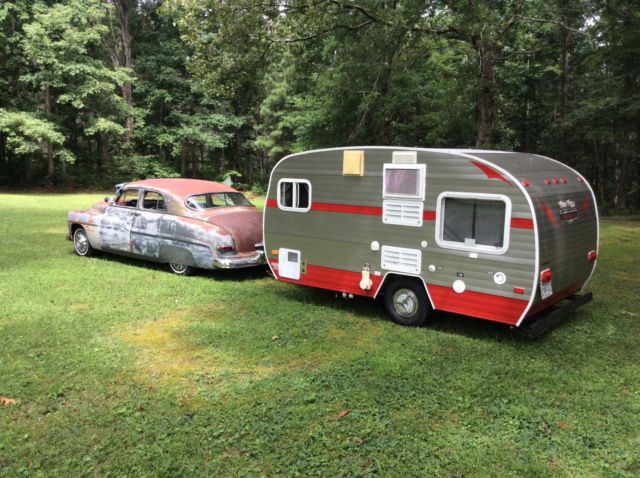 1950 Mercury with White River Retro 155 camper 1950 Mercury Other