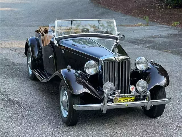 1950 MG TD Green manual 25,168 Miles 1950 MG T-Series