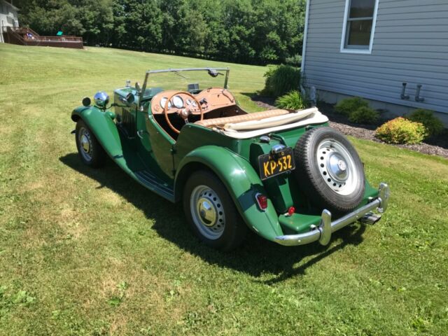 1950 MG TD Roadster 1950 MG T-Series