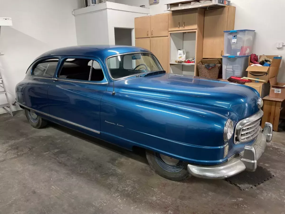 1950 Nash Ambassador Super Airflyte, Two Door California Rare Sleeper 1950 Nash Ambassador Super Airflyte, Two Door California Rare Sleeper