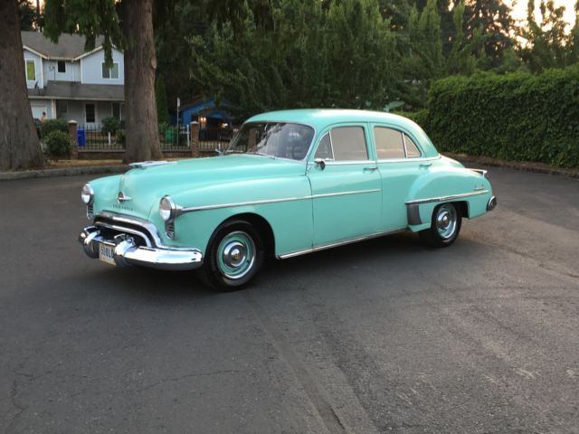1950 Oldsmobile Eighty-Eight Futuramic 4dr Sedan Runs and Drives Great 1-Owners 1950 Oldsmobile Eighty-Eight Futuramic