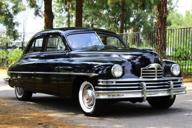 1950 Packard Eight Deluxe 2362 31628 Miles Black Sedan 288 cu in straight 8 Aut 1950 Packard Eight Deluxe 2362