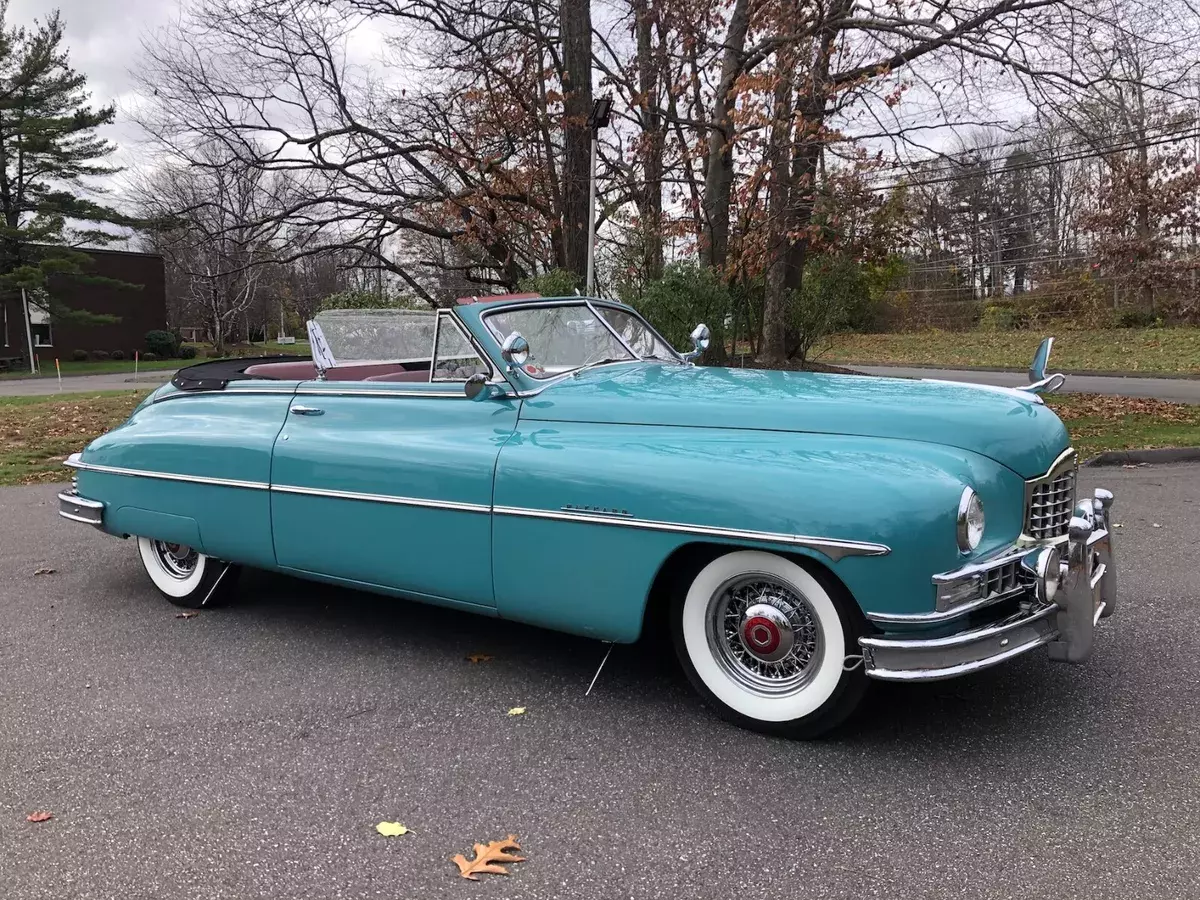 1950 Packard Super Eight Deluxe Convertible, 2 owners from new 1950 Packard Super Deluxe Eight