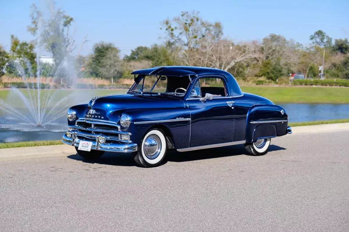 1950 Plymouth Business Coupe Blue 1950 Plymouth Business Coupe