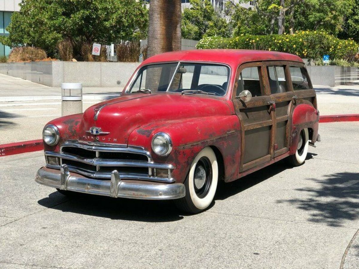 1950 PLYMOUTH SPECIAL DE LUXE STATION WAGON CUSTOM "WOODIE" 1950 Plymouth Special De Luxe 5.7 L V8 FUEL INJECTION HEMI