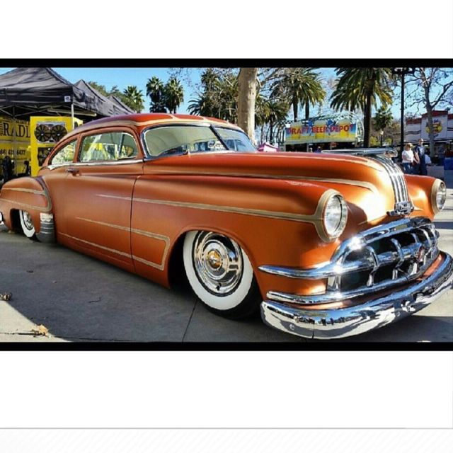 1950 PONTIAC CHIEFTAIN...FASTBACK...CHOPPED...BAGGED...CRAZY RARE!!!! 1950 Pontiac Other Coupe