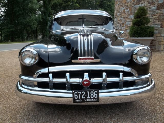 1950 PONTIAC SILVER 8 STREAK / SUPER 8 / 3 SPEED COLUMN / FRAME ON RESTORED 1950 Buick Roadmaster