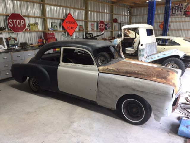 1950 pontiac silver strea 2 door hotrod street rod custom project roller classic 1950 Pontiac Silver Streak
