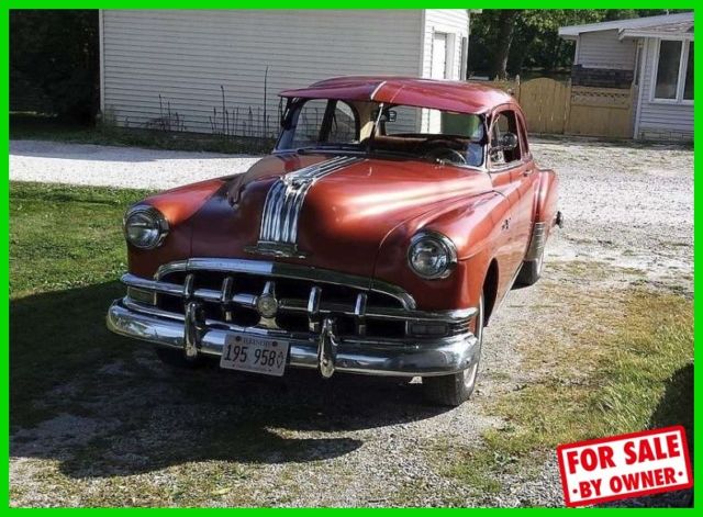 1950 Pontiac Silver Streak 350 V8 3 Speed Manual Rebuilt Engine & Trans C84219 1950 Pontiac Silver Streak Classic