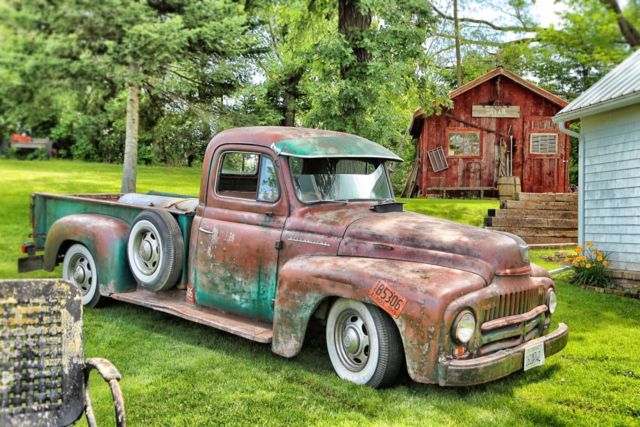 1950 Resto Rod, International pickup truck - ONE BAD AZZ RAT ROD 1950 International Harvester 1/2 ton pick up chrome