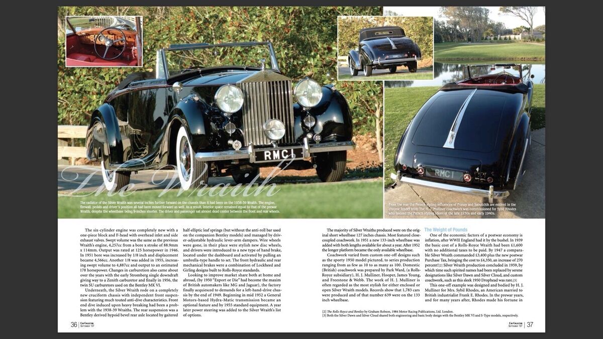 1950 Rolls-Royce Wraith - photo 2