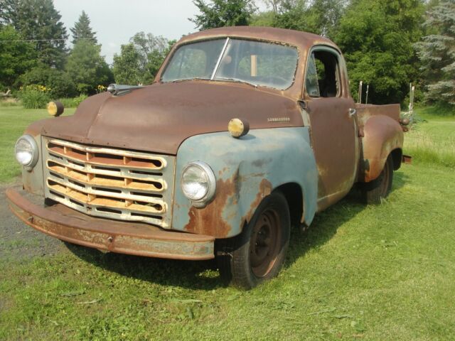 1950 Studebaker 2R5-12 Truck 1/2 Ton - Ready to rehab -or- Parts on Wheels 1950 Studebaker 2R5