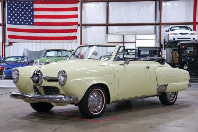 1950 Studebaker Champion 23367 Miles Yellow Convertible 6 cylinder Manual 1950 Studebaker Champion