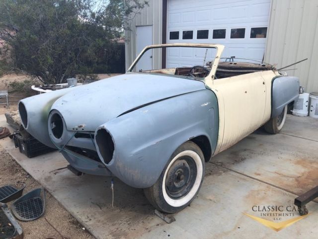 1950 Studebaker Champion Convertible Project Car - California / Arizona Car! 1950 Studebaker Champion Convertible