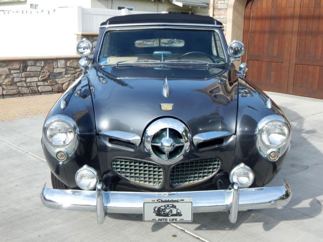 1950 Studebaker Champion Convertible with Bullet Nose Grill - Restored 1950 Studebaker Champion 2 Door Convertible
