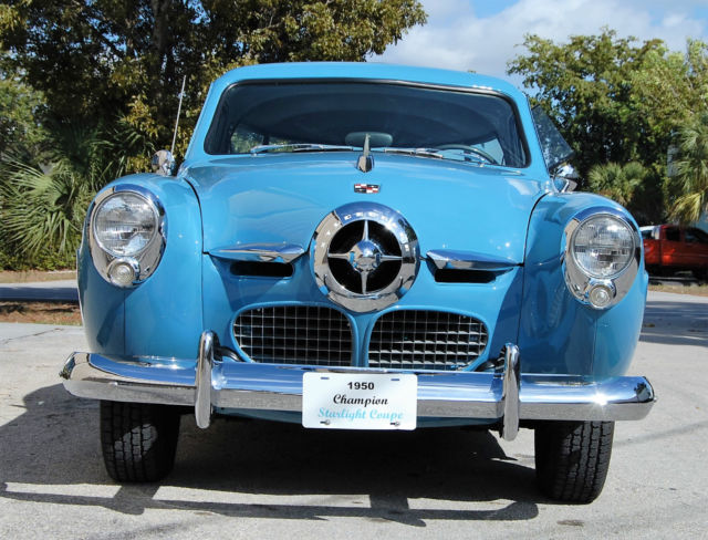 1950 Studebaker Champion, Starlight Coupe, 2 door chrome - photo 2