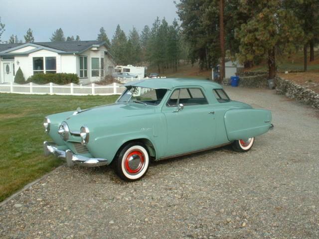 1950 Studebaker Champion Starlight Coupe! Bullet Nose!!48,859 Miles! Rare Option 1950 Studebaker Champion Regal Deluxe Starlight Coupe