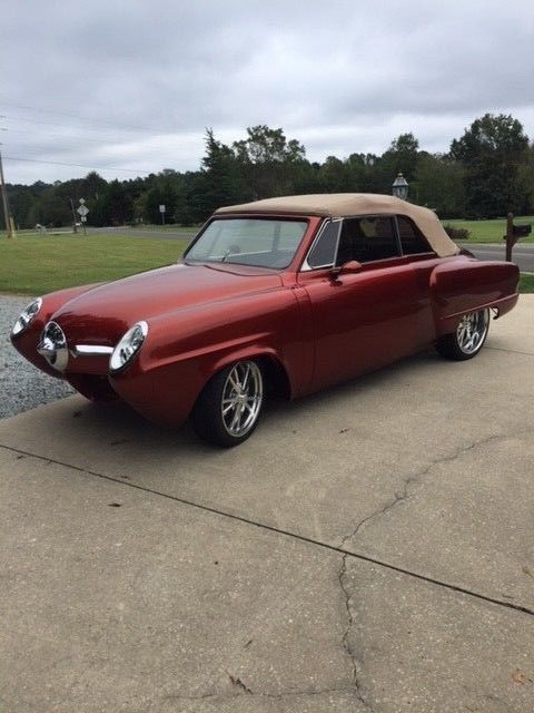 1950 Studebaker Convertible ,Hot Rod , House of Color Orange 1950 Studebaker Champion Regal Deluxe Line