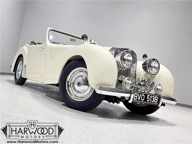 1950 Triumph 2000 Roadster 39350 Miles Cream Convertible 2088 cc inline-4 1950 Triumph 2000 Roadster