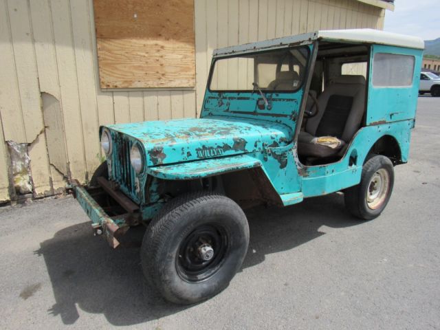 1950 Willis Jeep. RUNS AND DRIVES NO RESERVE!!! 1950 Willys Jeep