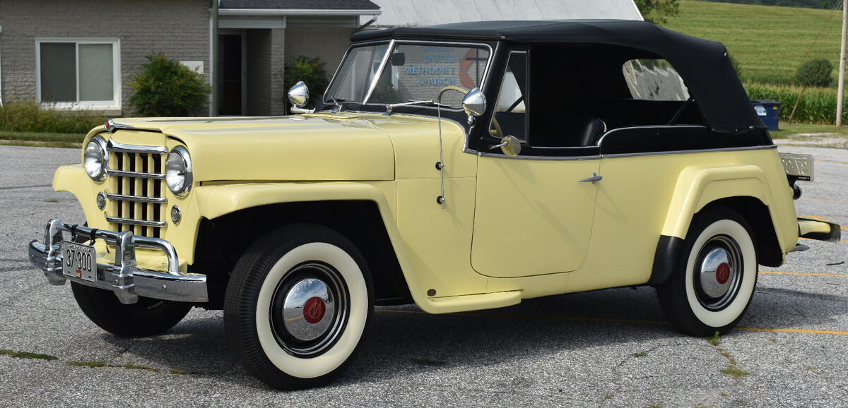 1950 Willys Jeepster Beautifully Restored with Hurricane I4 - photo 8