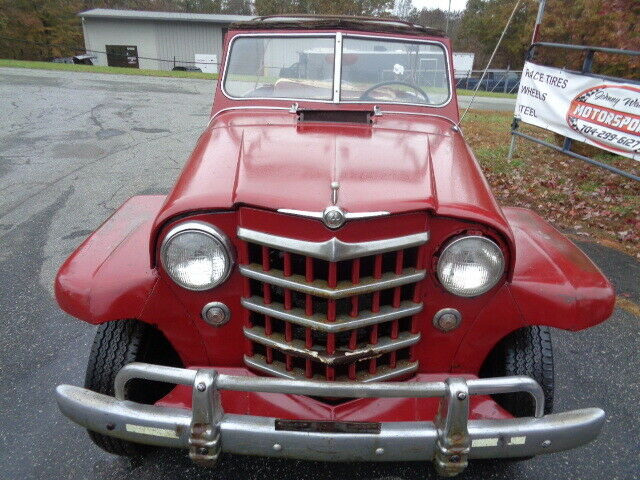 1950 WILLYS Jeepster CONVERTIBLE !!! PROJECT!! BARN FINE !!!!!!! LOOK WOW !!! 1950 Willys JEEPSTER CONVERTIBLE