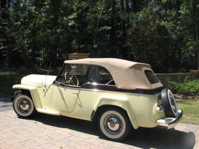 1950 Willys Jeepster L-6 1950 Willys 2 doorPhaeton Convertible