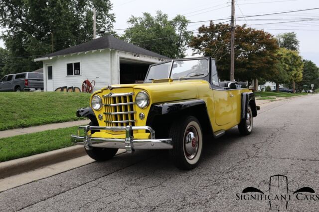 1950 Willys Jeepster Nicely Restored Example Great Running Condition Over Drive 1950 Willys Jeepster