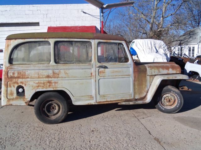1950? WILLYS PANEL RAT ROD PROJECT PARTS!! 1950 Willys BASE
