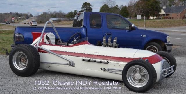 1950's Classic INDY Roadster Vintage Historic race car 1956 Other Makes