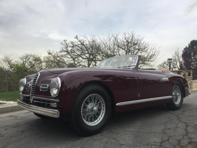1951 Alfa Romeo 6C 2500 Super Sport Pinin Farina Cabriolet 1951 Alfa Romeo 6C 2500 Super Sport