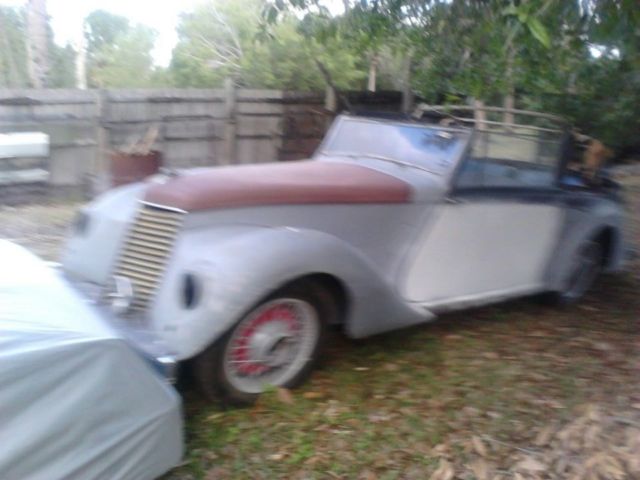 1951 Armstrong siddley,BRITTISH,U.K.,Drop head ,RARE!!! Cabriolet,Wedding car. 1951 Other Makes hurricane
