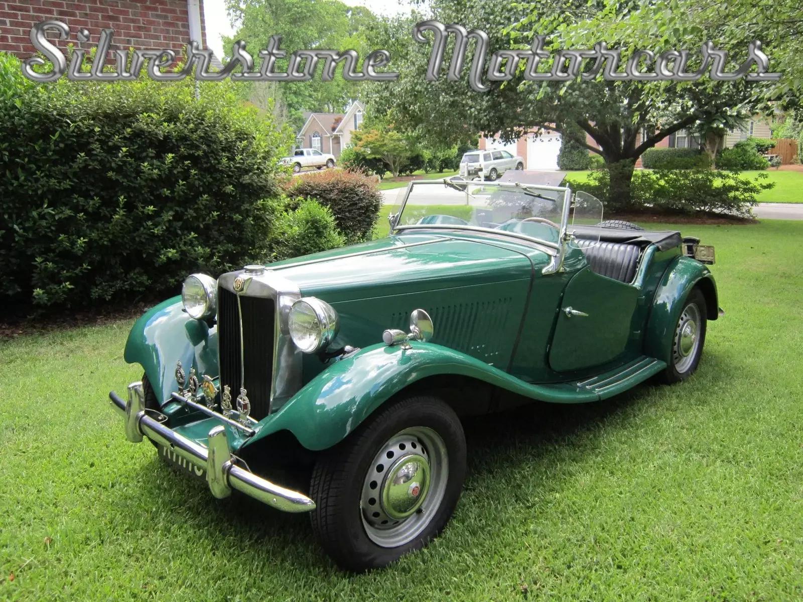 1951 British Racing Green Roadster Convertible Original 1951 MG TD TD