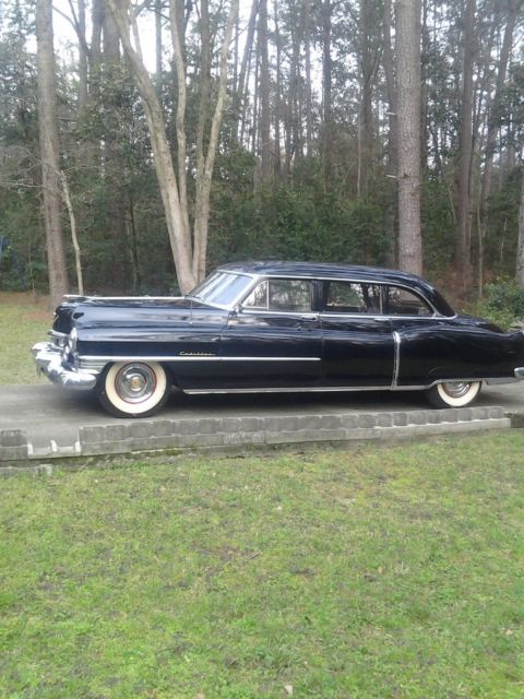 1951 CADILLAC FACTORY LIMOUSINE 1951 Cadillac FACTORY LIMOUSINE BLACK