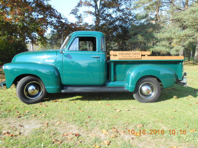 1951 Chevrolet 3100 6 cylinder 4 speed manual 5 window pickup 1951 Chevrolet Other Pickups 3100 pickup
