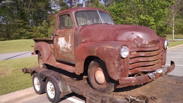 1951 Chevrolet 3100 Original running 6 cylinder engine with 3 speed transmission 1951 Chevrolet Other Pickups