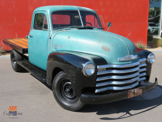 1951 Chevrolet 3600 Flat Bed Pickup, Original Patina, Mechanical Resto, NO RUST 1951 Chevrolet Other Pickups