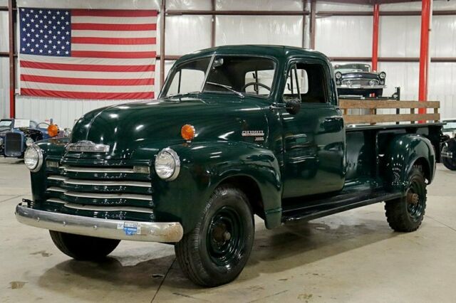 1951 Chevrolet 3800 Pickup 7783 Miles Green Pickup Truck 216ci 6-Cylinder Manual 1951 Chevrolet Other Pickups Pickup
