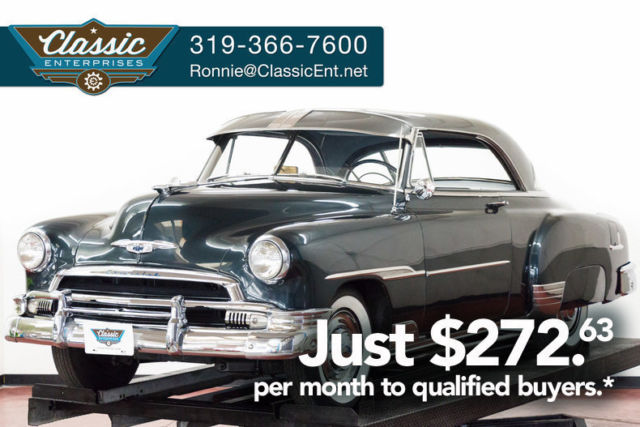 1951 Chevrolet Bel Air 2 Door Hardtop Wide White Wall Tires Power Glide Auto 1951 Chevrolet Bel Air/150/210 2 Door Hardtop