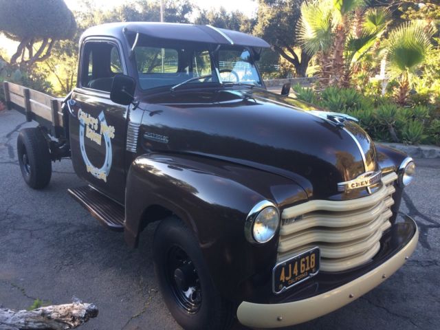 1951 Chevrolet California 3600 5 Window Truck / Stake bed 3/4 ton ONLY 36K Miles 1951 Chevrolet Other Pickups 5 Window Deluxe