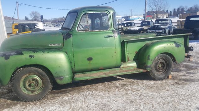 1951 CHEVROLET HALF TON SHORT BOX 5 WINDOW PICKUP 1951 Chevrolet Other Pickups