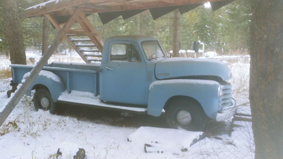 1951 Chevrolet Stepside Pickup blue - photo 3