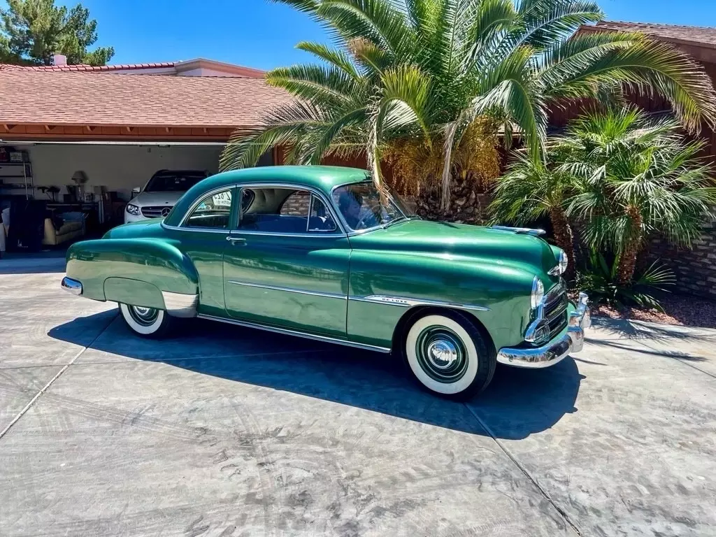 1951 Chevrolet Styleline Coupe Green styleline deluxe 1951 Chevrolet Styleline styleline deluxe