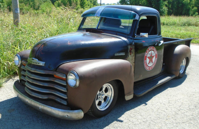 1951 Chevy 3100 SBC V8 Powered Slammed Suspension Hotrod Patina Shop Truck 1951 Chevrolet Other Pickups Shop Truck